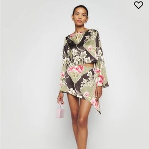 Reformation Anaya Silk Two Piece